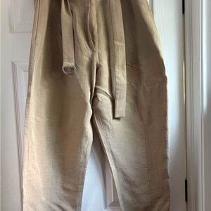 Banana Republic Khaki Chinos with Belt